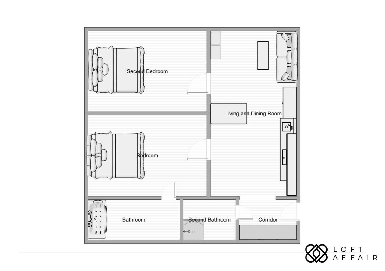 Perfect Place II - Loftaffair Cracovia Exterior foto